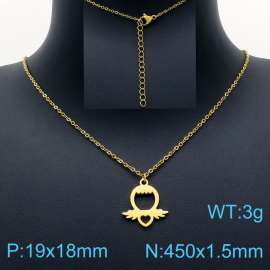 SS Gold-Plating Necklace