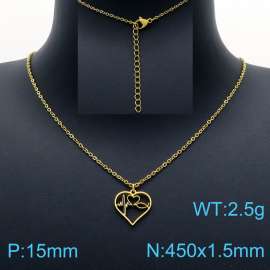 SS Gold-Plating Necklace