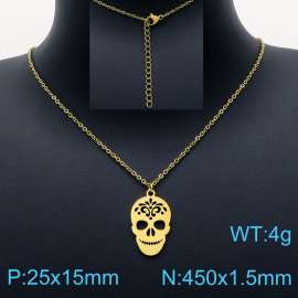 SS Gold-Plating Necklace