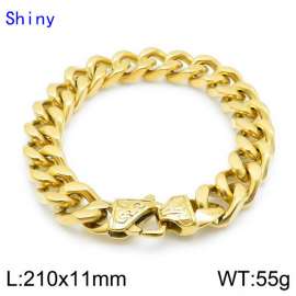 Stainless Steel Gold-plating Bracelet