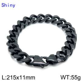 Stainless Steel Black-plating Bracelet