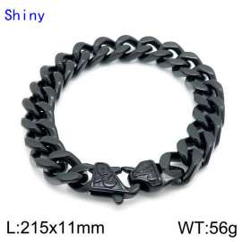 Stainless Steel Black-plating Bracelet