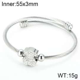 Stainless Steel Wire Bangle