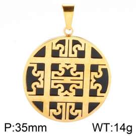 Stainless Steel Gold-plating Pendant