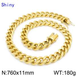 SS Gold-Plating Necklace