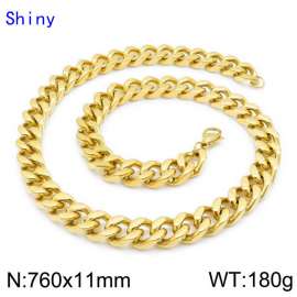 SS Gold-Plating Necklace