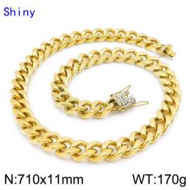 SS Gold-Plating Necklace