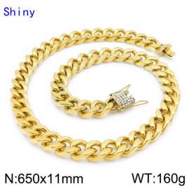 SS Gold-Plating Necklace