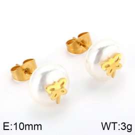 SS Gold-Plating Earring