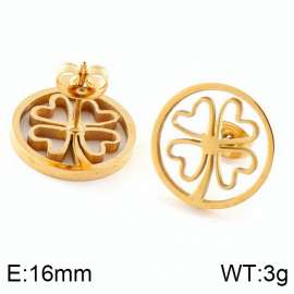 SS Gold-Plating Earring