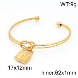 Stainless Steel Gold-plating Bangle