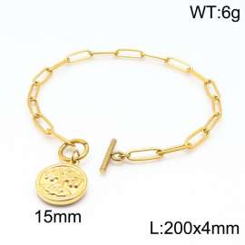 Stainless Steel Gold-plating Bracelet