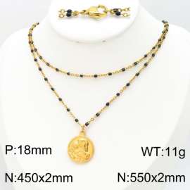 SS Gold-Plating Necklace