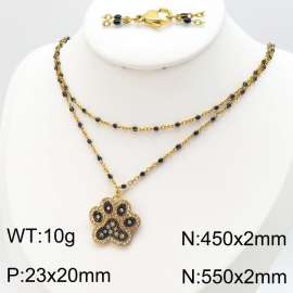 SS Gold-Plating Necklace