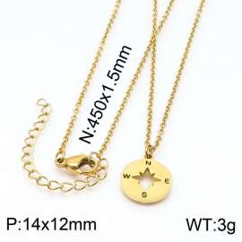 SS Gold-Plating Necklace