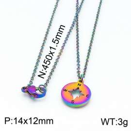 Colorful Plating Necklace