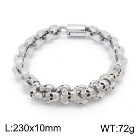 Stainless Skull Bracelet