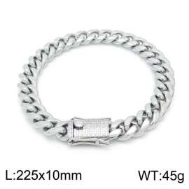 Stainless Steel Stone Bracelet