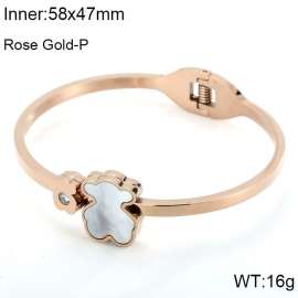 Stainless Steel Rose Gold-plating Bangle