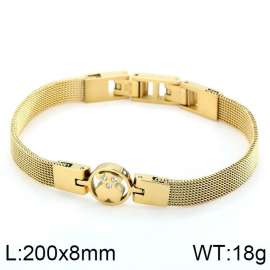 Stainless Steel Gold-plating Bracelet