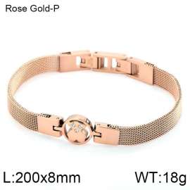 Stainless Steel Rose Gold-plating Bracelet