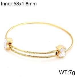 Stainless Steel Wire Bangle