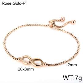 Stainless Steel Rose Gold-plating Bracelet