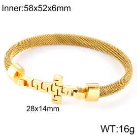 Stainless Steel Gold-plating Bangle