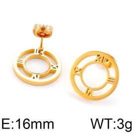 SS Gold-Plating Earring