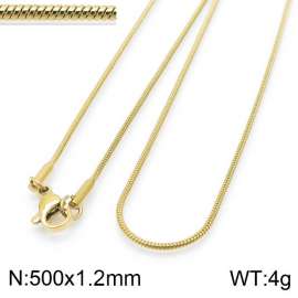 SS Gold-Plating Necklace