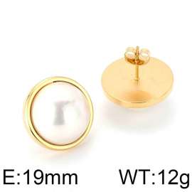 SS Gold-Plating Earring