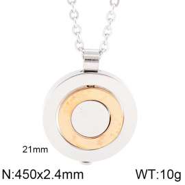 SS Rose Gold-Plating Necklace