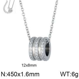 Stainless Steel Stone Necklace