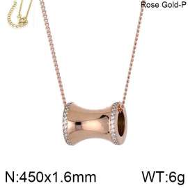 Stainless Steel Stone Necklace