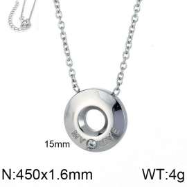 Stainless Steel Stone Necklace