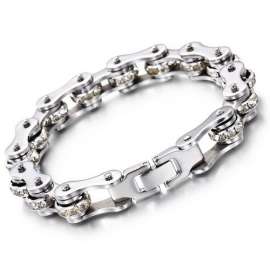 Stainless Steel Bicycle Bracelet