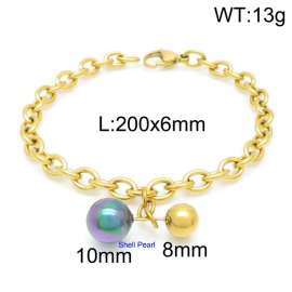 Stainless Steel Gold-plating Bracelet