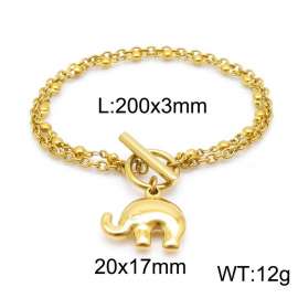 Stainless Steel Gold-plating Bracelet