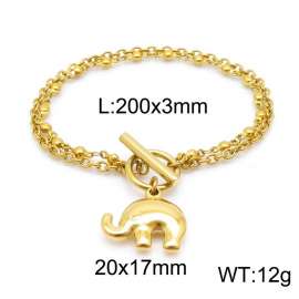 Stainless Steel Gold-plating Bracelet