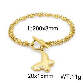 Stainless Steel Gold-plating Bracelet