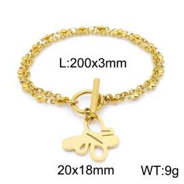 Stainless Steel Gold-plating Bracelet