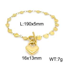 Stainless Steel Gold-plating Bracelet