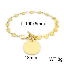 Stainless Steel Gold-plating Bracelet