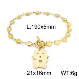 Stainless Steel Gold-plating Bracelet