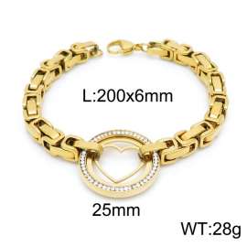 Stainless Steel Gold-plating Bracelet