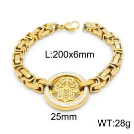 Stainless Steel Gold-plating Bracelet