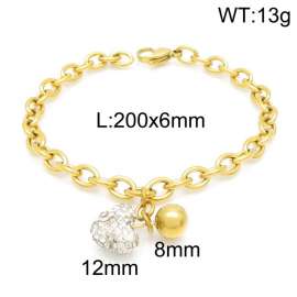 Stainless Steel Gold-plating Bracelet