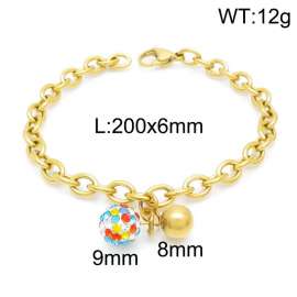 Stainless Steel Gold-plating Bracelet