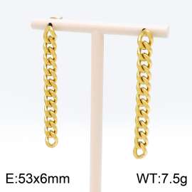 SS Gold-Plating Earring