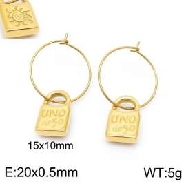 SS Gold-Plating Earring